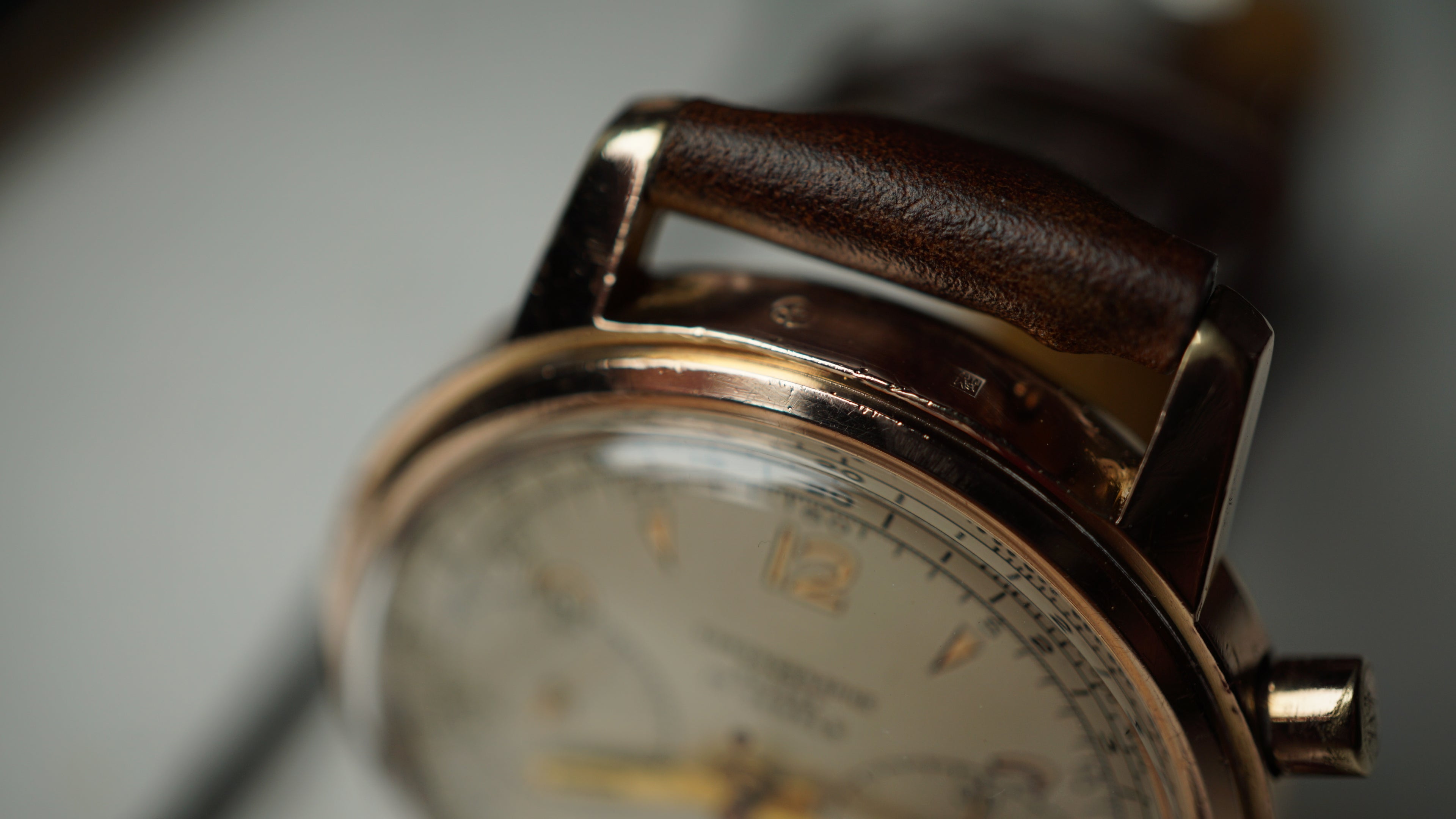 Chronograph swiss Incabloc telemeter Pilot 50s