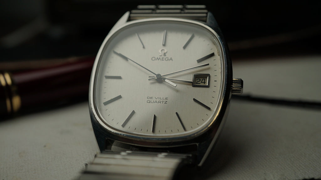 Omega De Ville Quartz Square – Classic Gentleman Timepiece