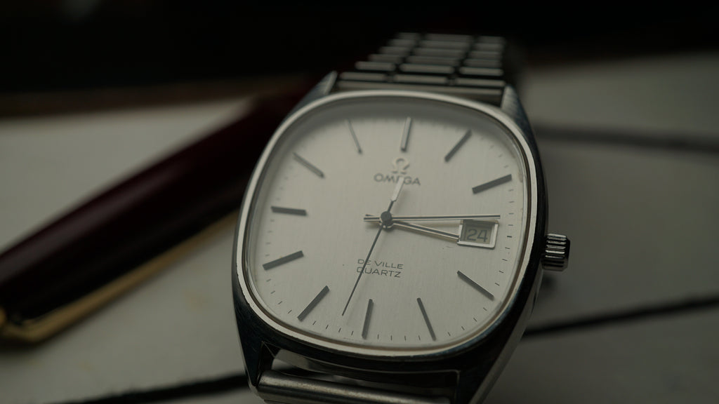 Omega De Ville Quartz Square – Classic Gentleman Timepiece