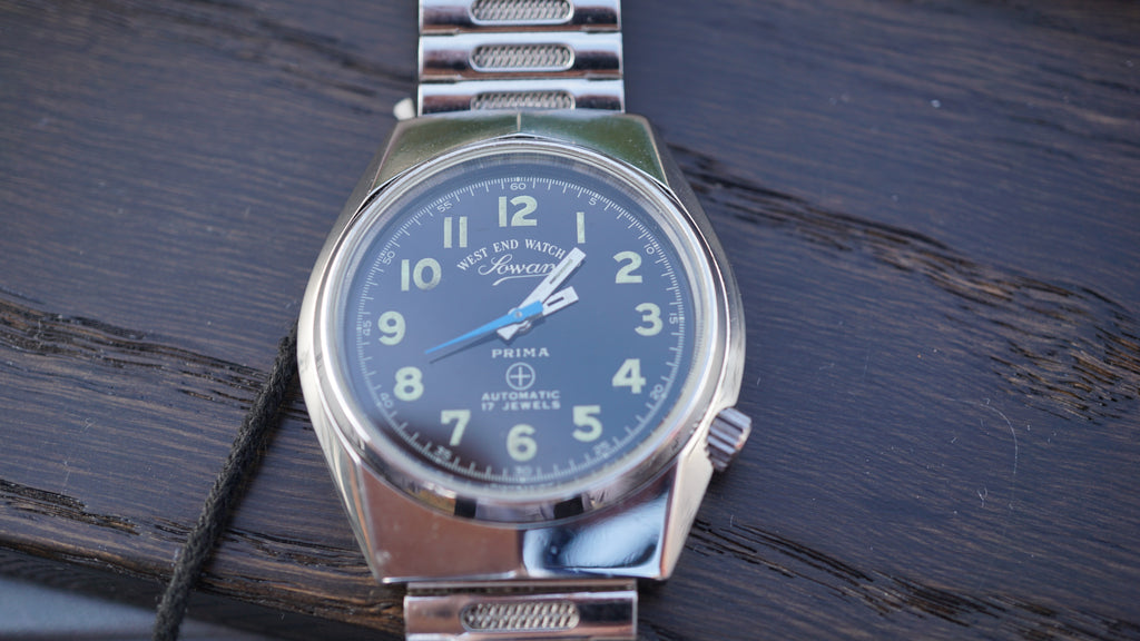Sowar West End Watch prima A Timeless Masterpiece of Military Elegance automatic Fama Elegance