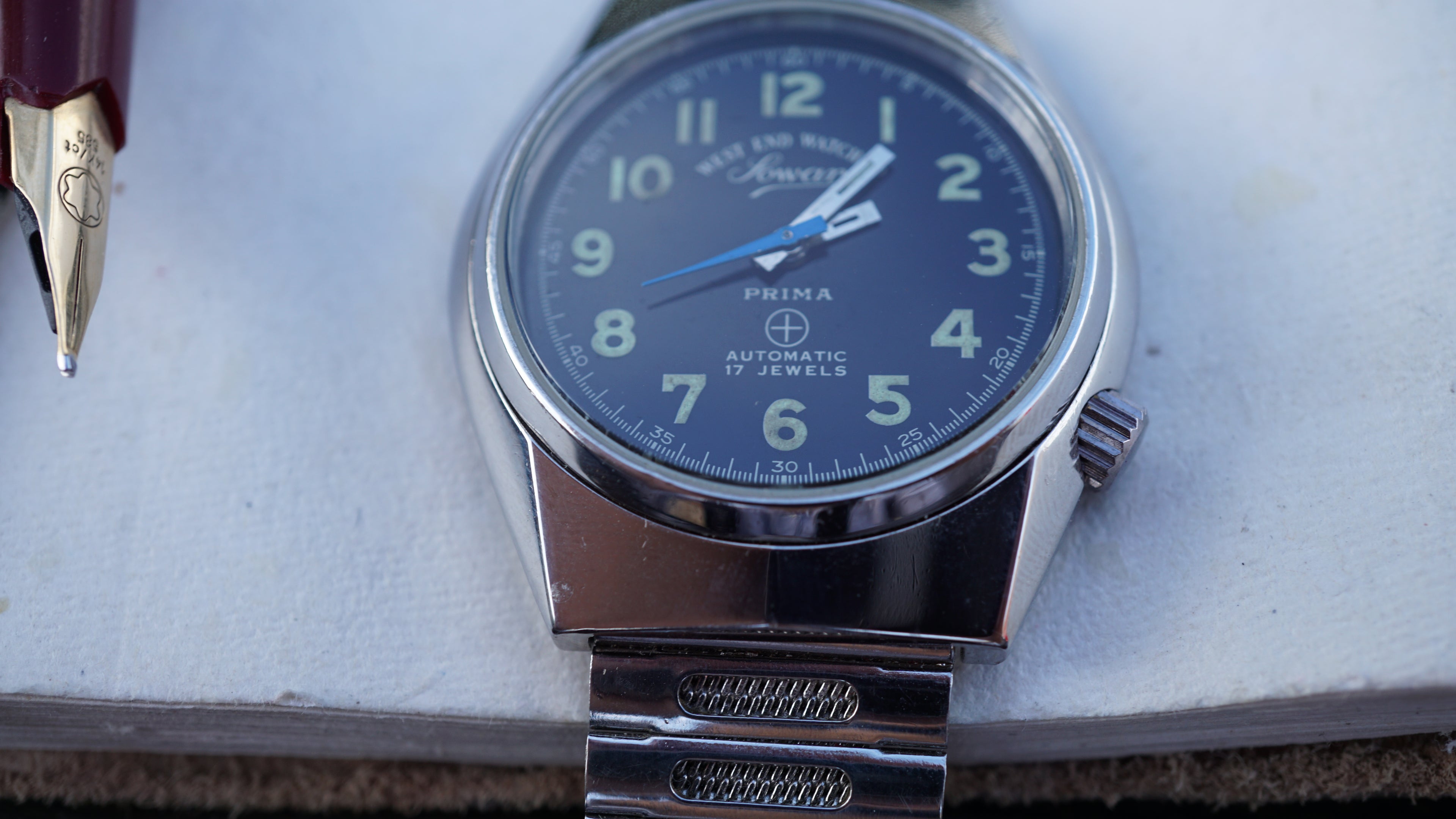 Sowar West End Watch prima A Timeless Masterpiece of Military Elegance automatic Fama Elegance