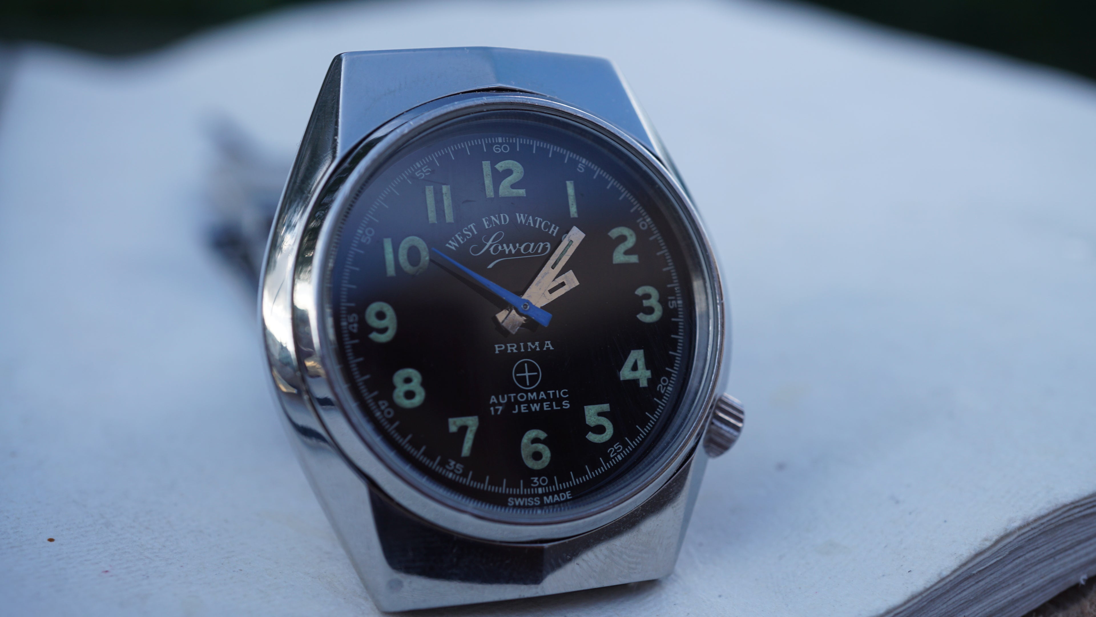 Sowar West End Watch prima A Timeless Masterpiece of Military Elegance automatic Fama Elegance