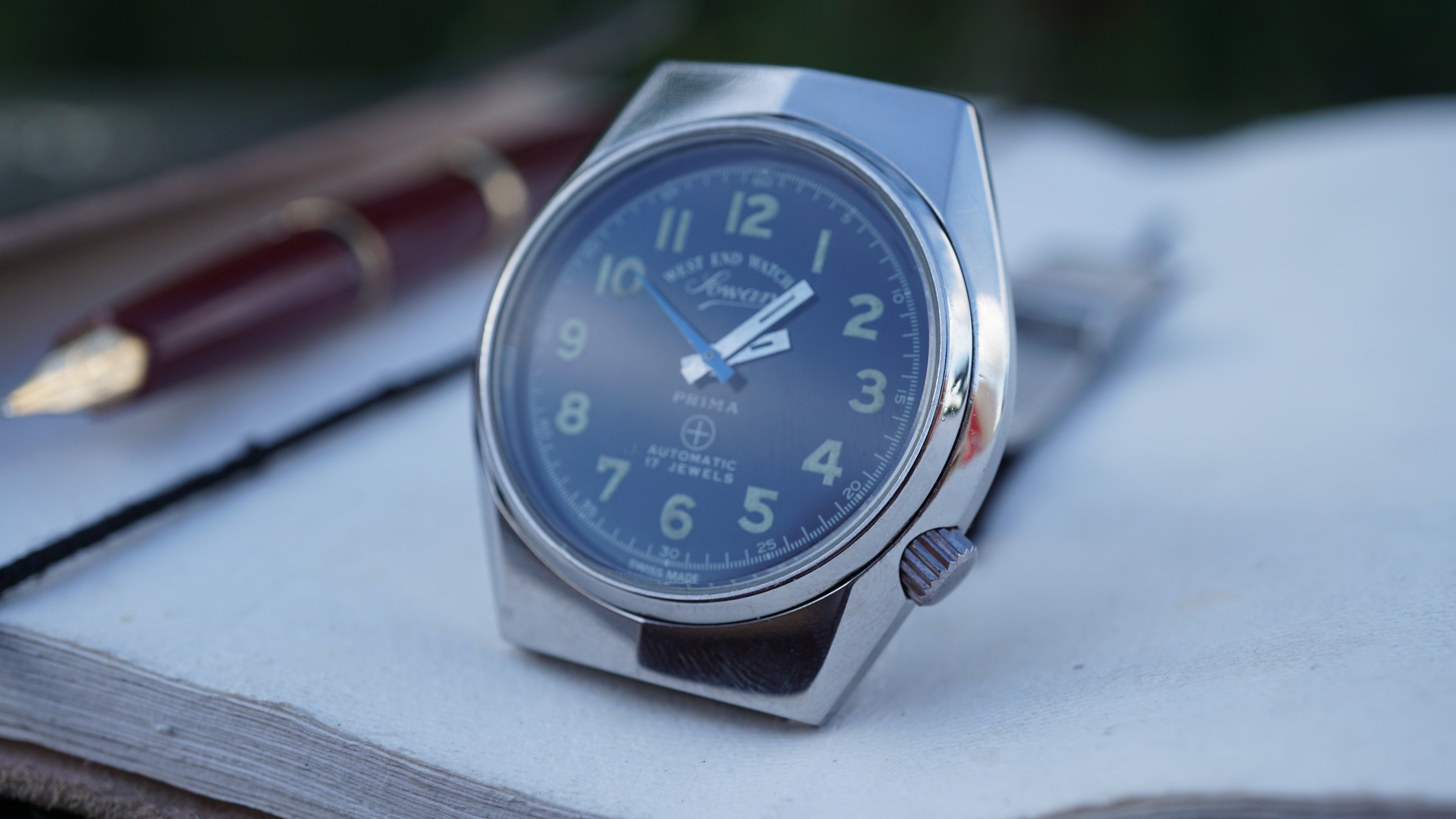 Sowar West End Watch prima A Timeless Masterpiece of Military Elegance automatic Fama Elegance