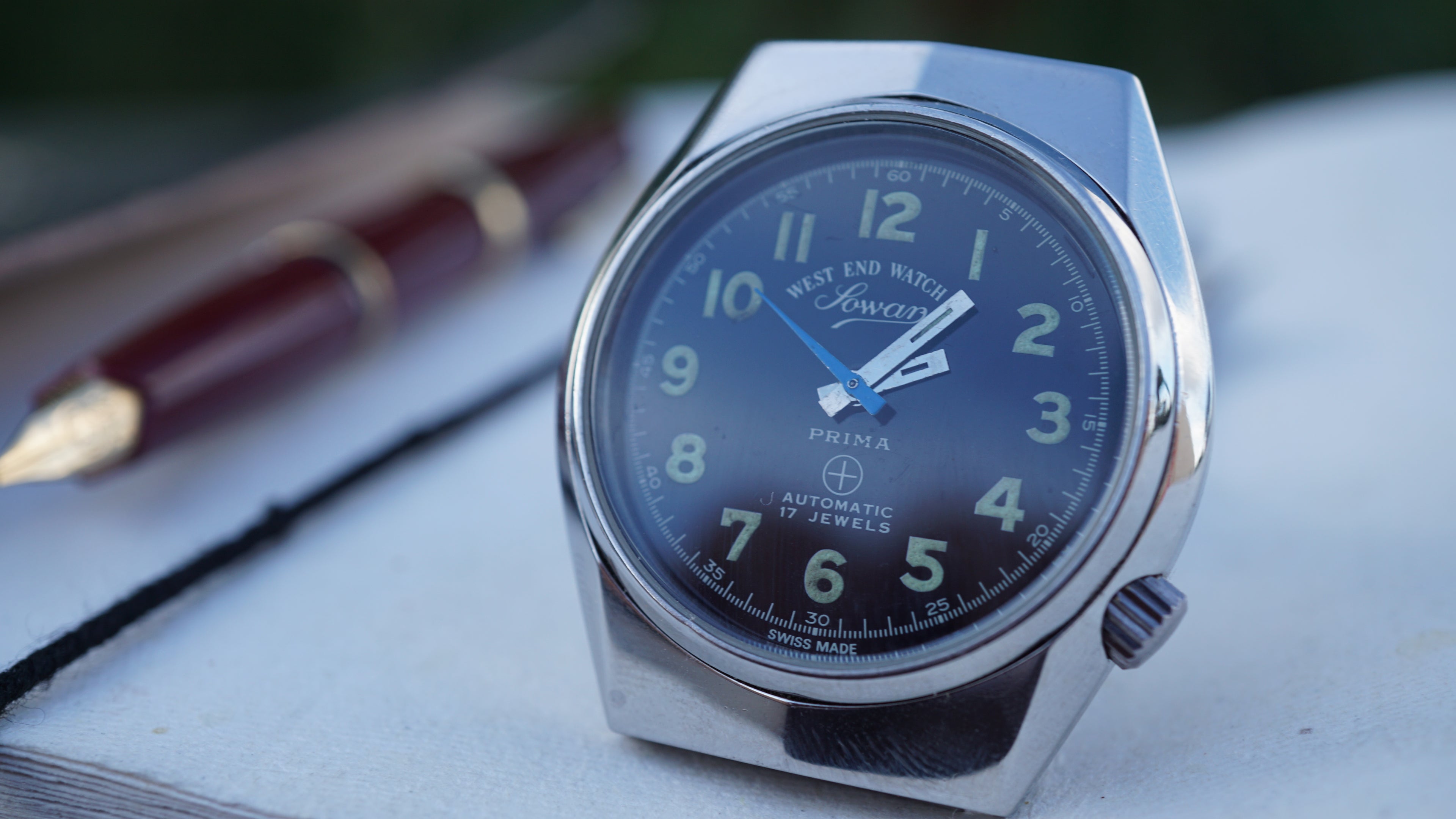 Sowar West End Watch prima A Timeless Masterpiece of Military Elegance automatic Fama Elegance