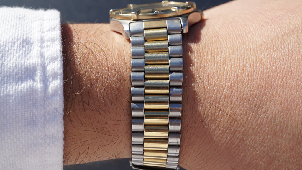 Tag Heuer 200 Quartz Complete Diver Set Dual Tone Gold