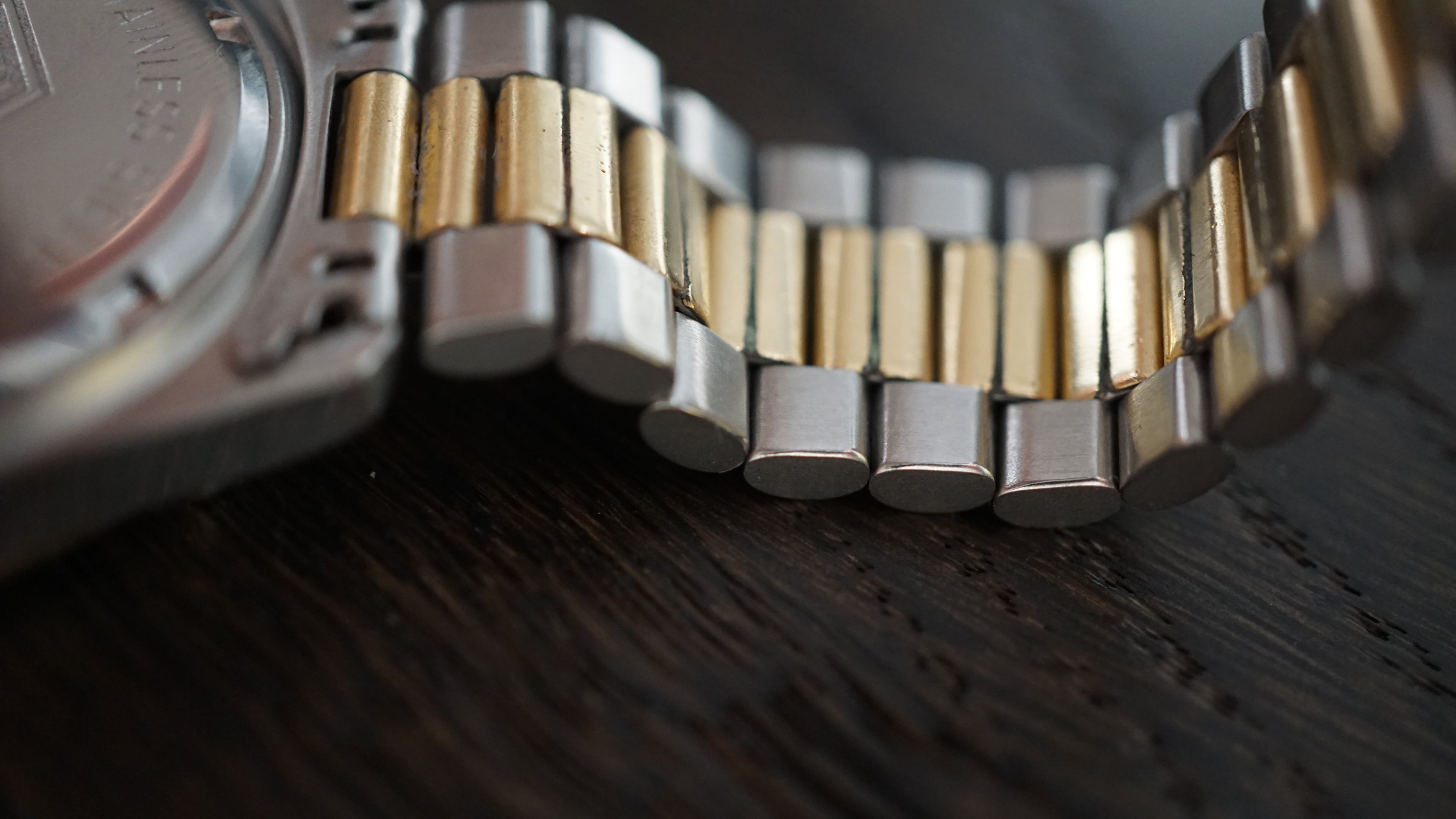 Tag heuer 200 quartz full set diver dual tone gold