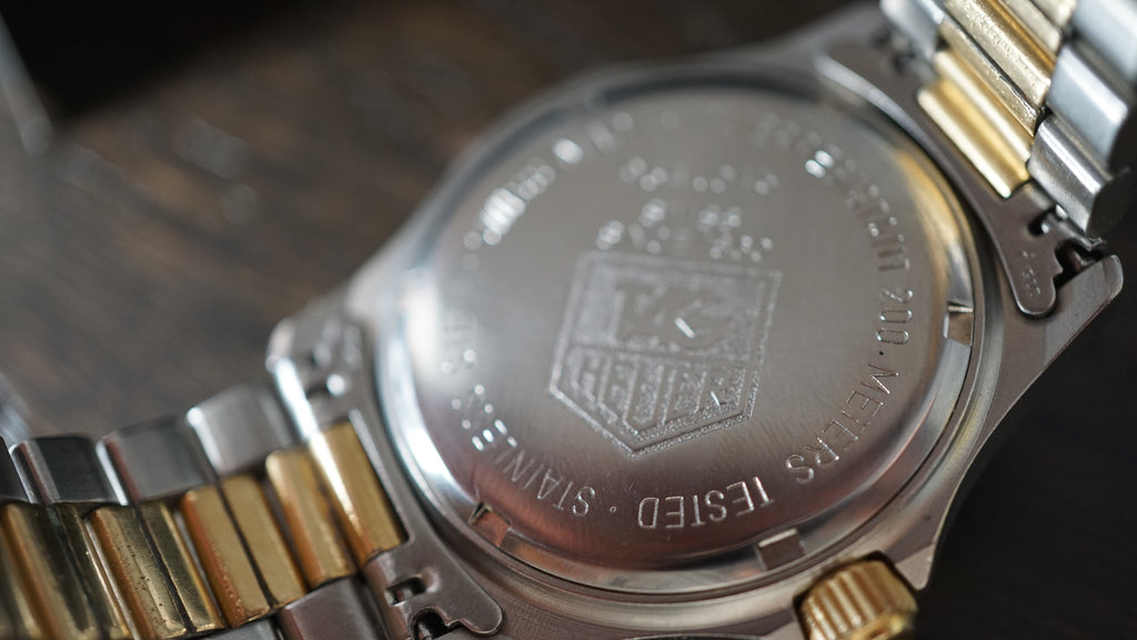 Tag Heuer 200 Quartz Complete Diver Set Dual Tone Gold