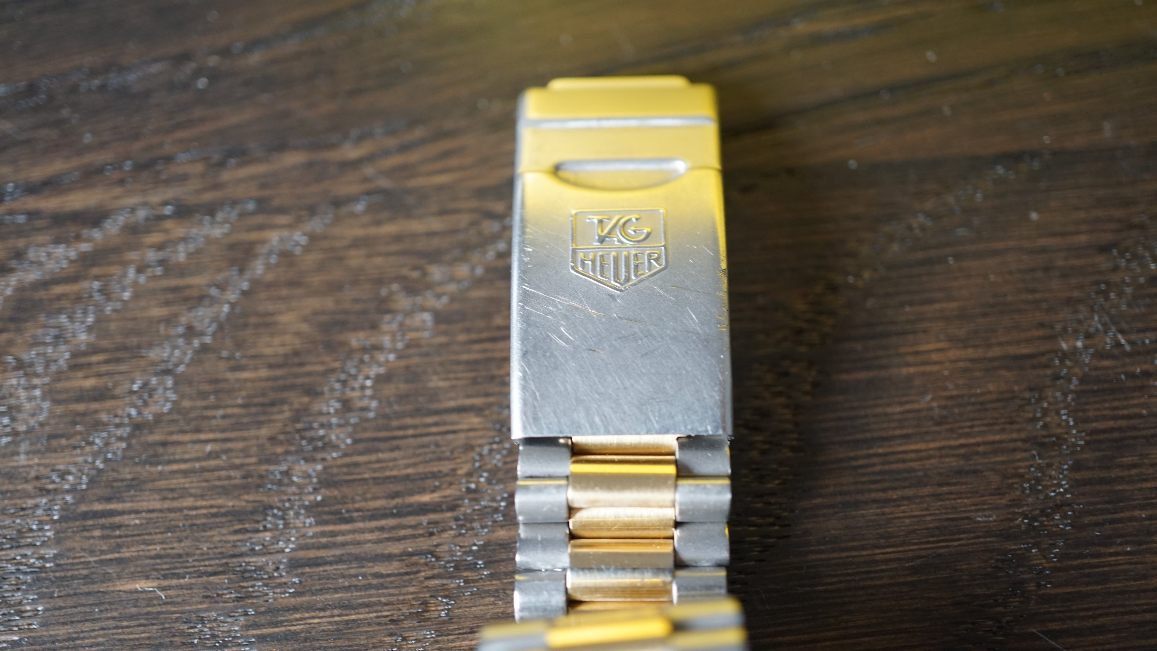 Tag heuer 200 quartz full set diver dual tone gold