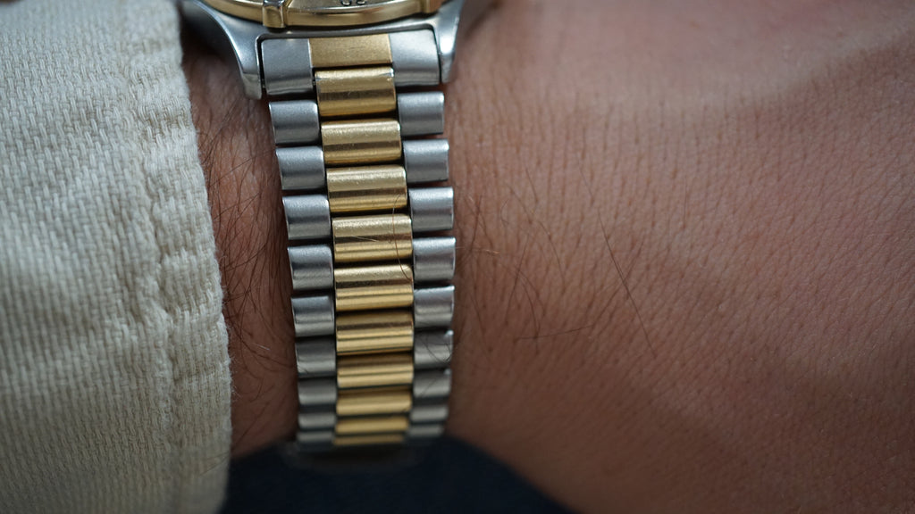 Tag Heuer 200 Quartz Complete Diver Set Dual Tone Gold