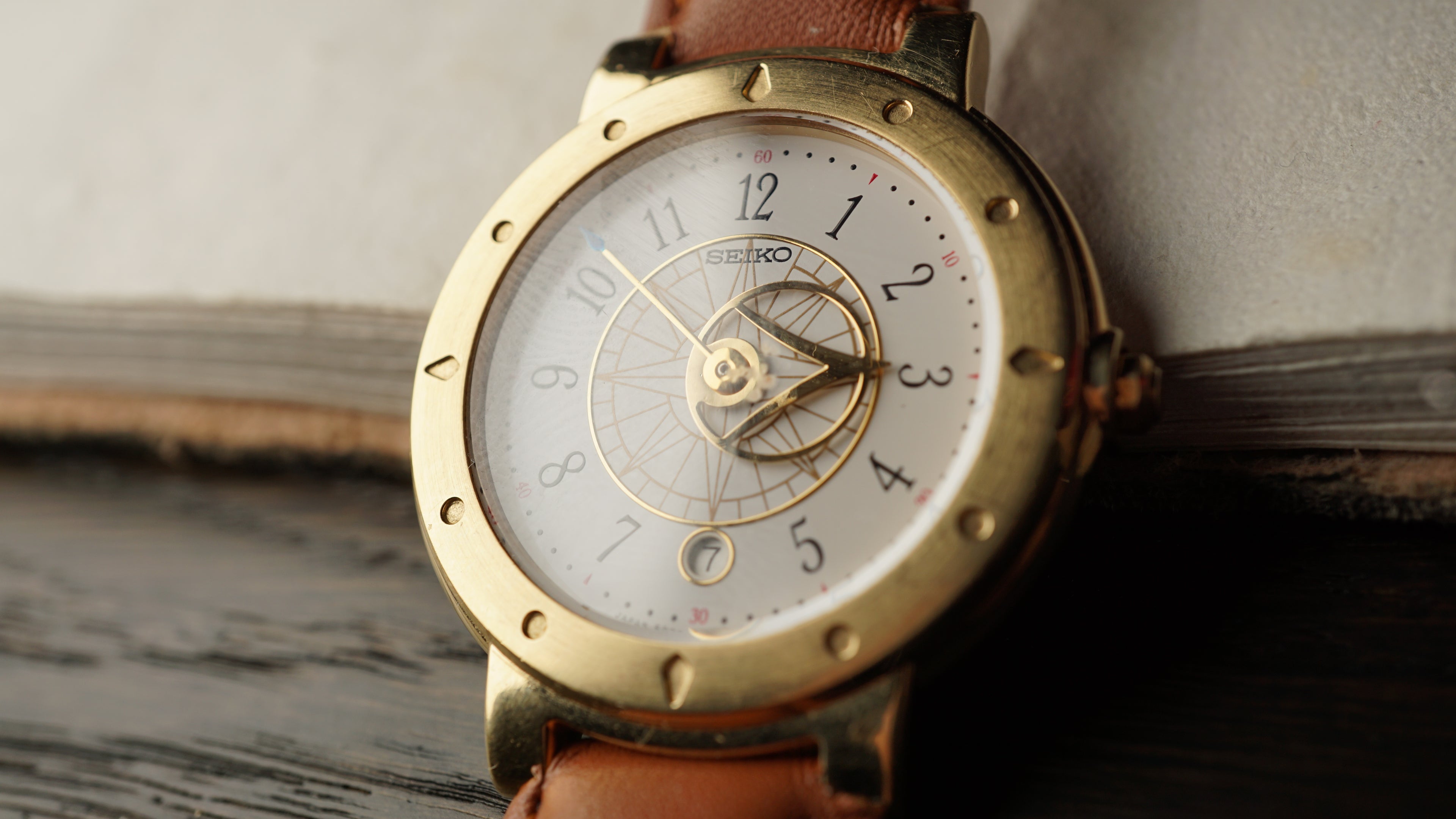 Vintage Seiko astrology chart from the 90s.