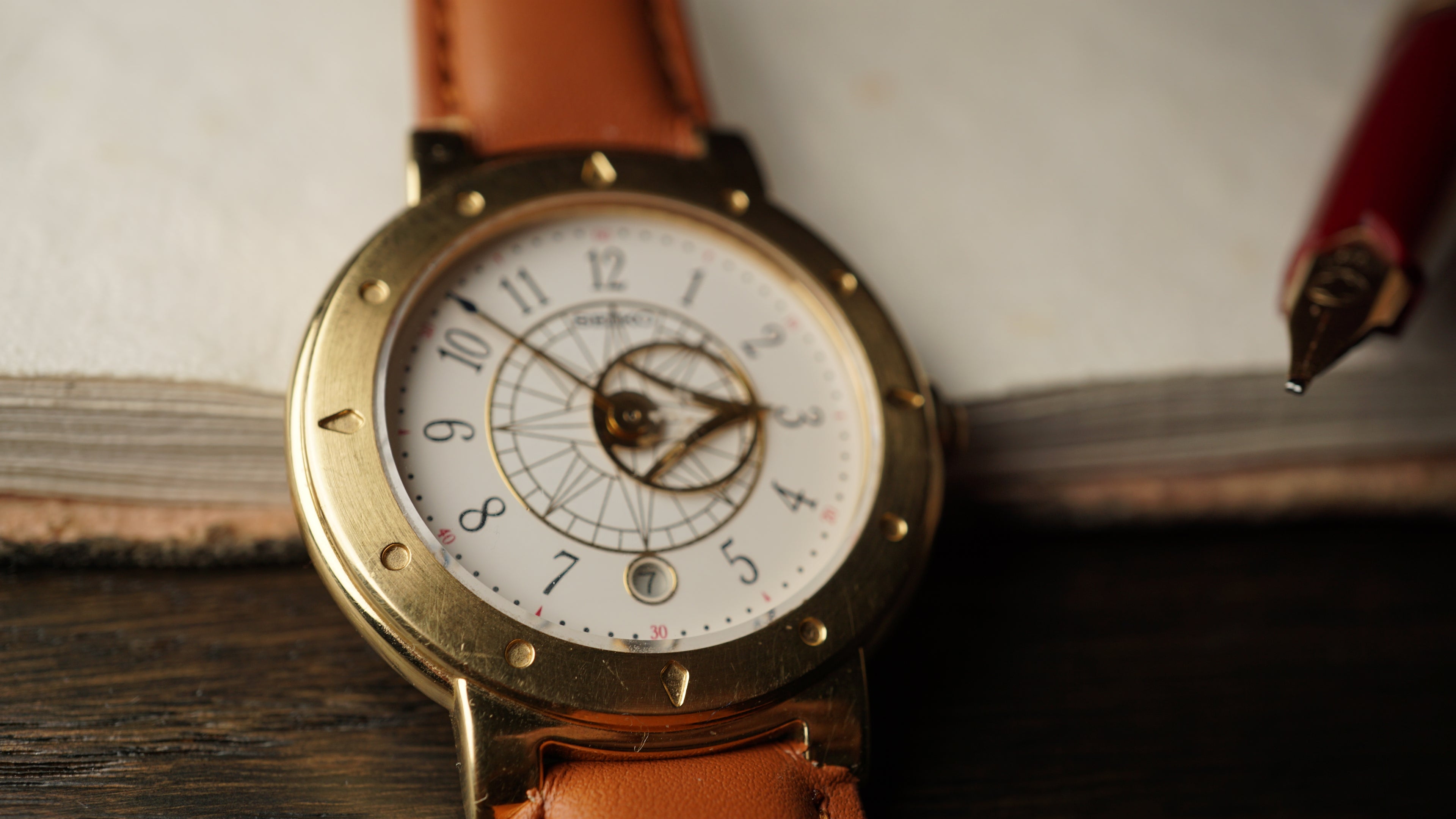 Vintage Seiko astrology chart from the 90s.