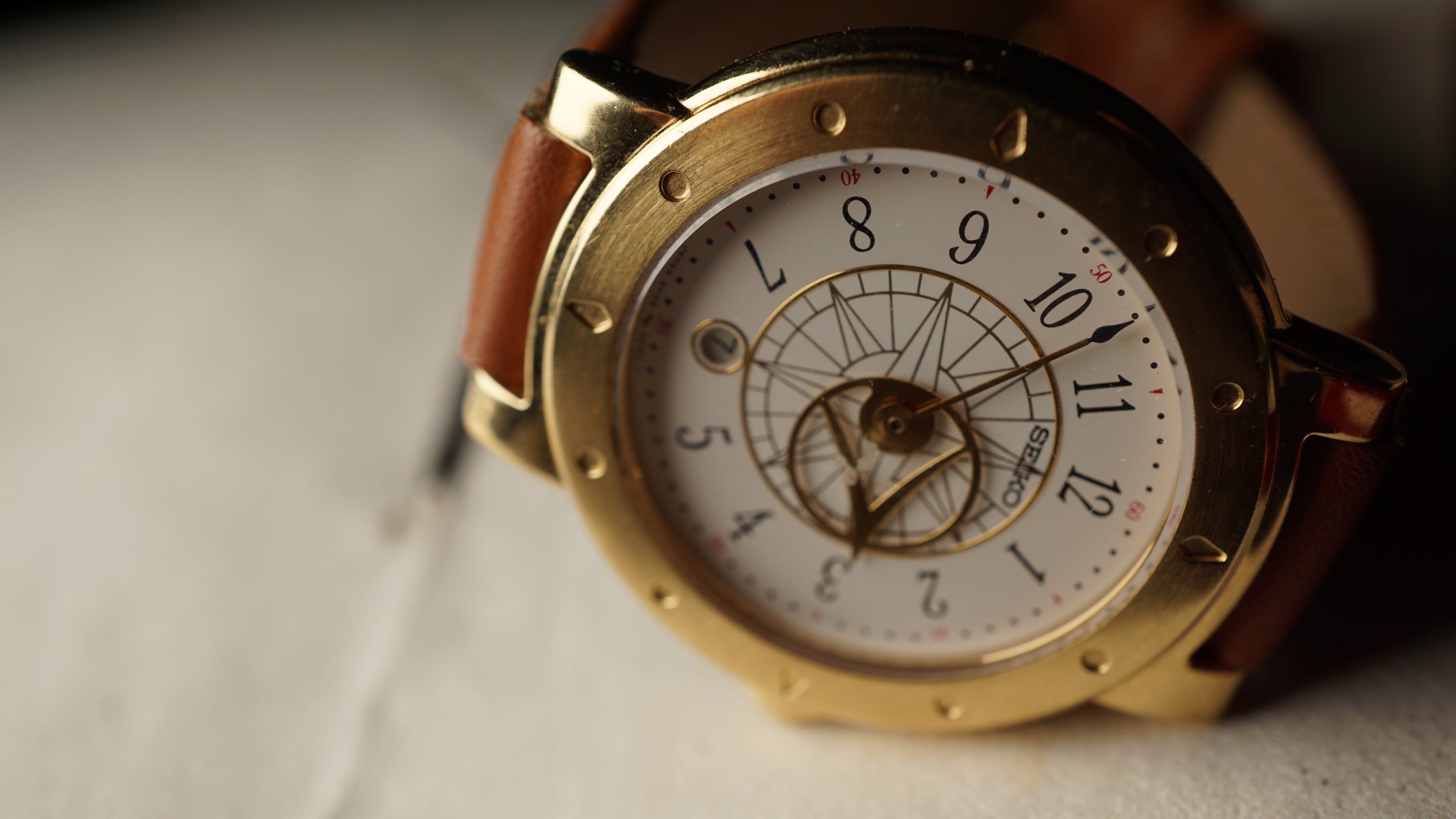 Vintage Seiko astrology chart from the 90s.