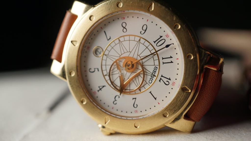 Vintage Seiko astrology chart from the 90s.