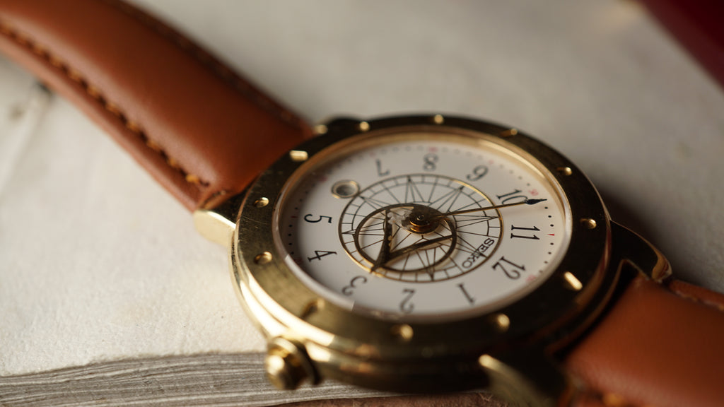 Vintage Seiko astrology chart from the 90s.