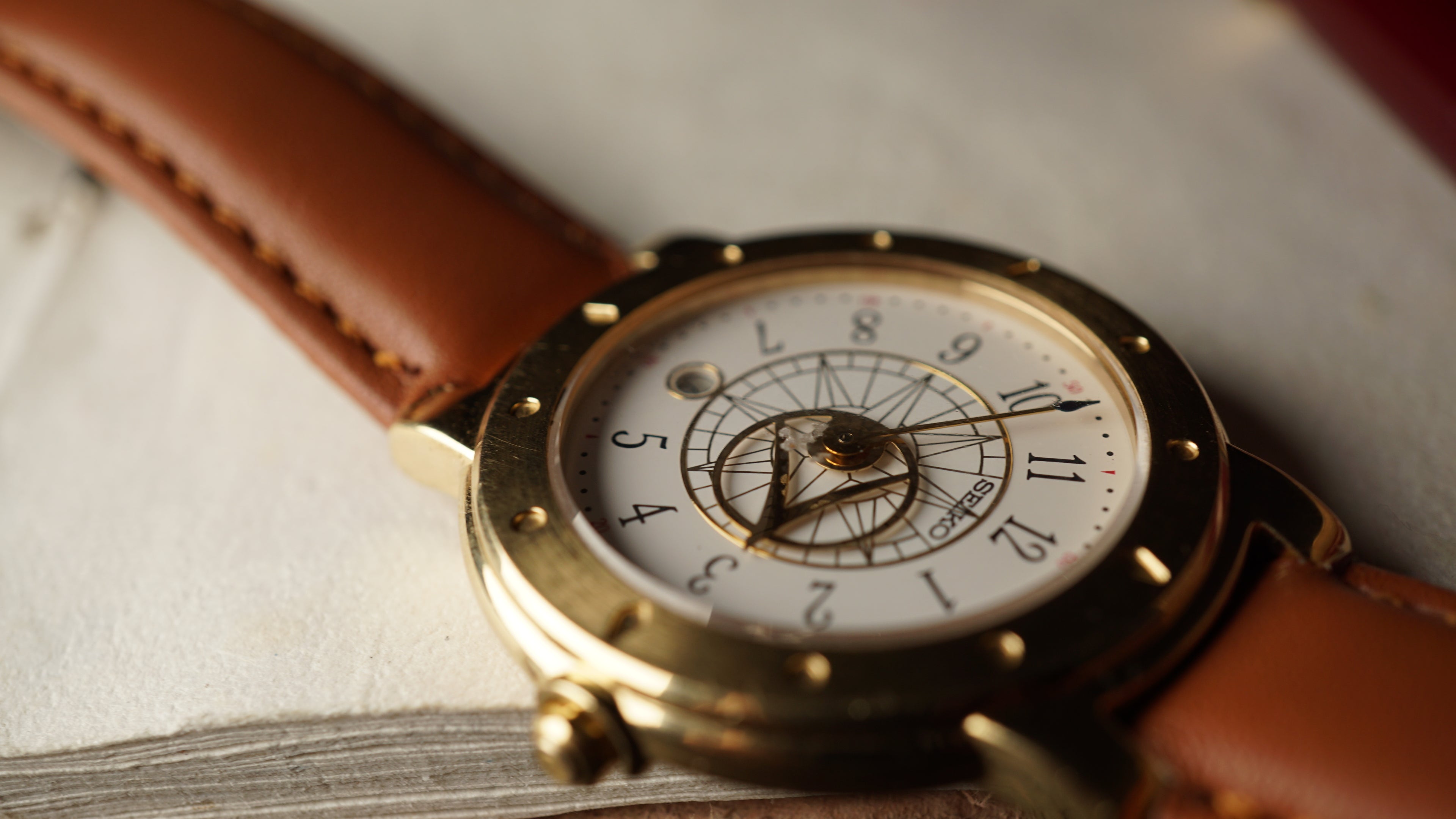 Vintage Seiko astrology chart from the 90s.