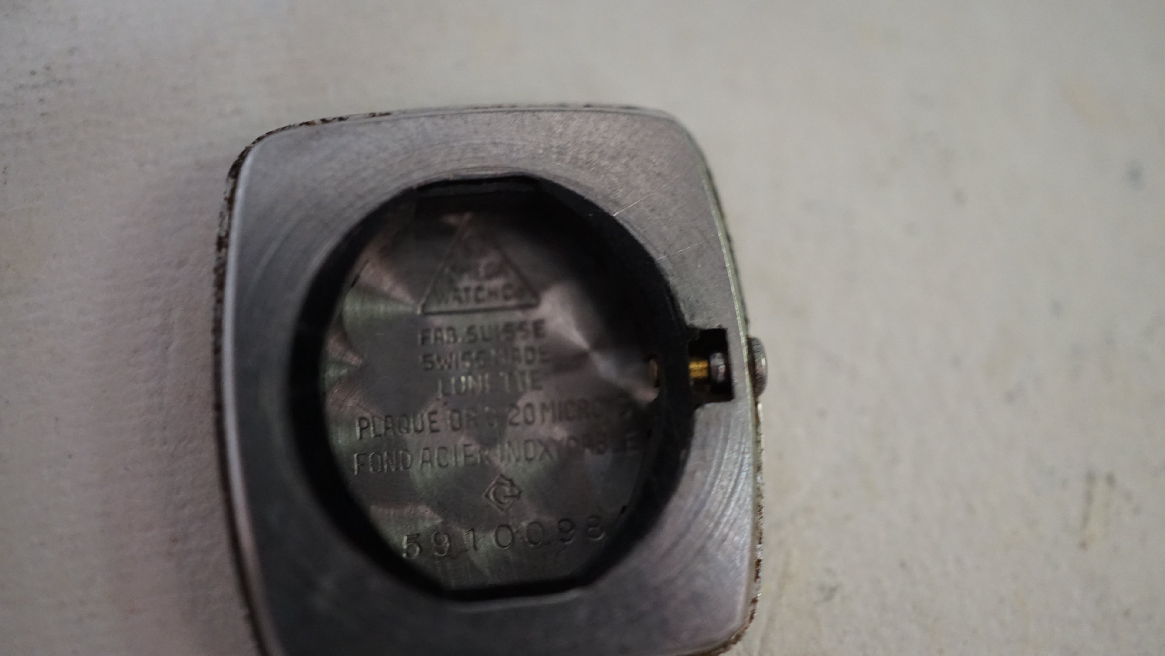 Omega de ville ladies square timeless grace