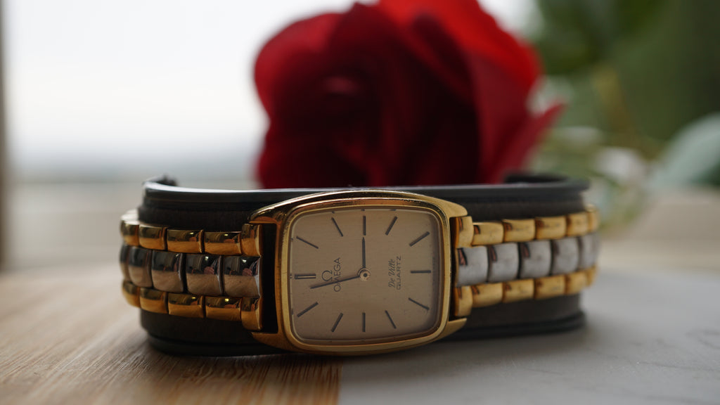 Omega de ville ladies square timeless grace