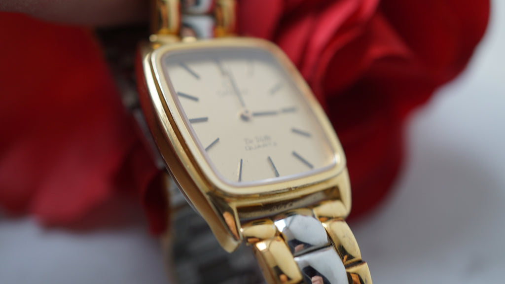 Omega de ville ladies square timeless grace