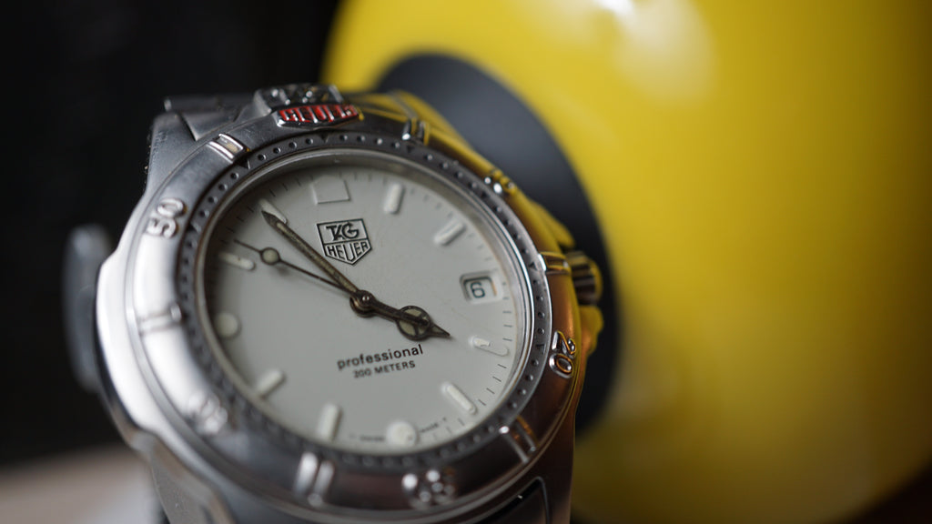 TAG Heuer Professional 4000 Series – White Dial – 41 mm – New Old Stock