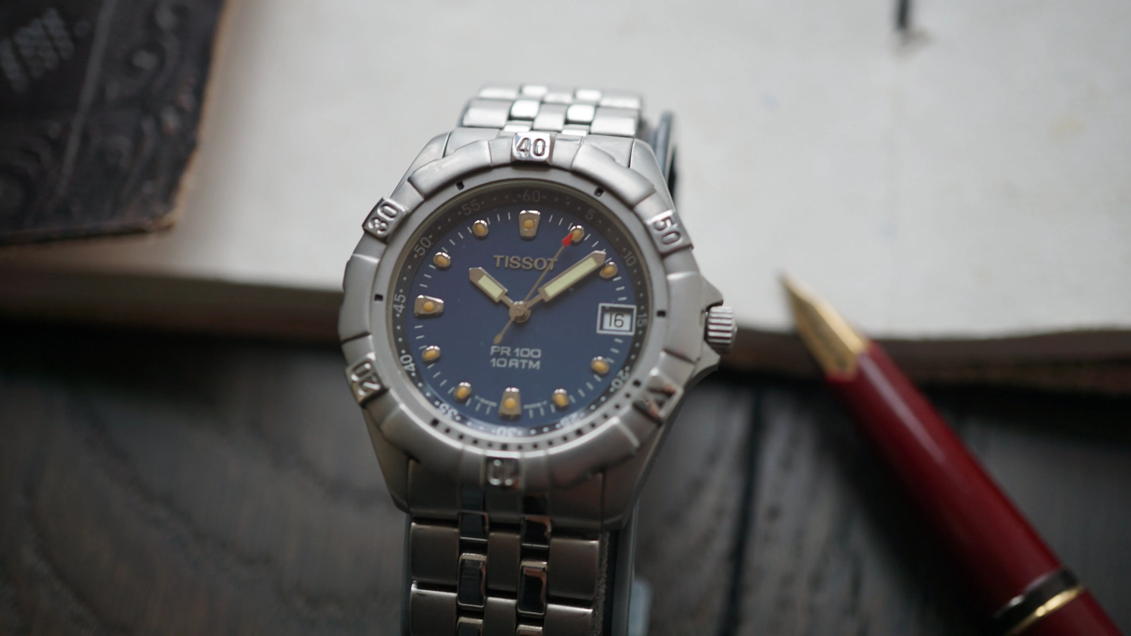 Tissot pr 100 the historic diver of 90s - Fama Elegance Fama Elegance 130.50 relógio