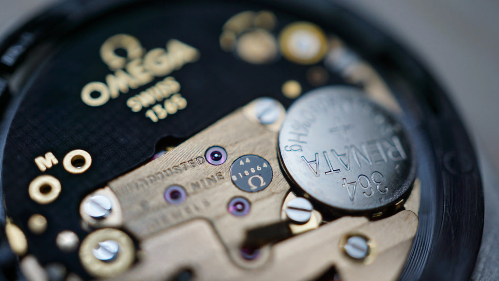 Omega De Ville – blue marine dial elegance dual tone - Fama Elegance Omega De Ville – blue marine dial elegance dual tone 