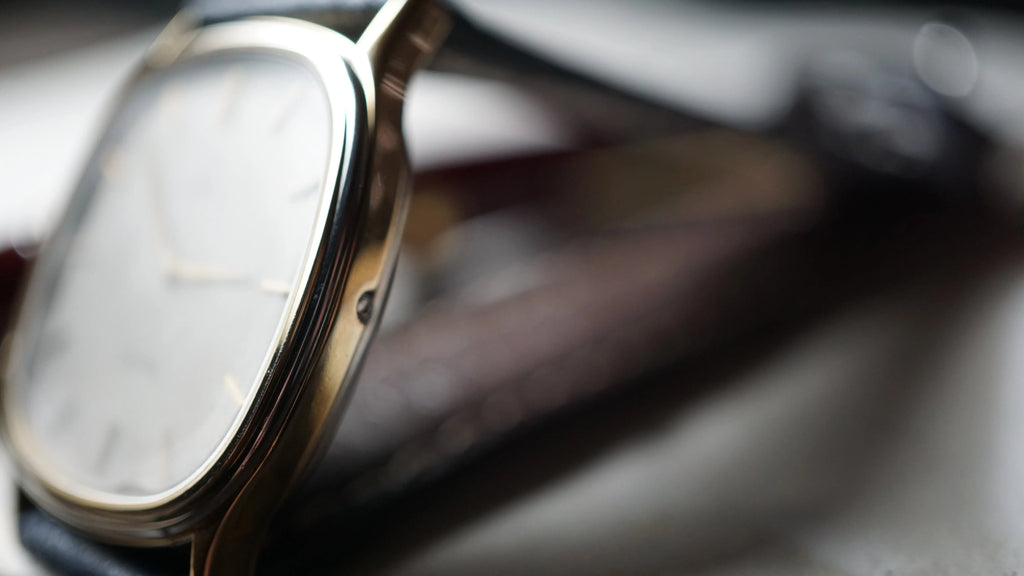 Omega De Ville – blue marine dial elegance dual tone - Fama Elegance Omega De Ville – blue marine dial elegance dual tone 