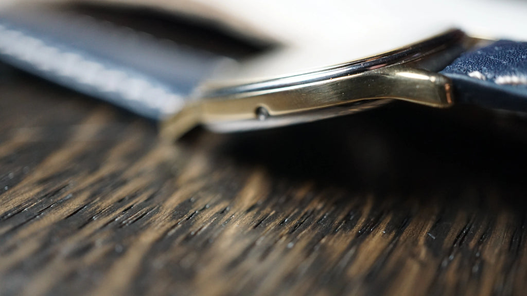 Omega De Ville – blue marine dial elegance dual tone - Fama Elegance Omega De Ville – blue marine dial elegance dual tone 