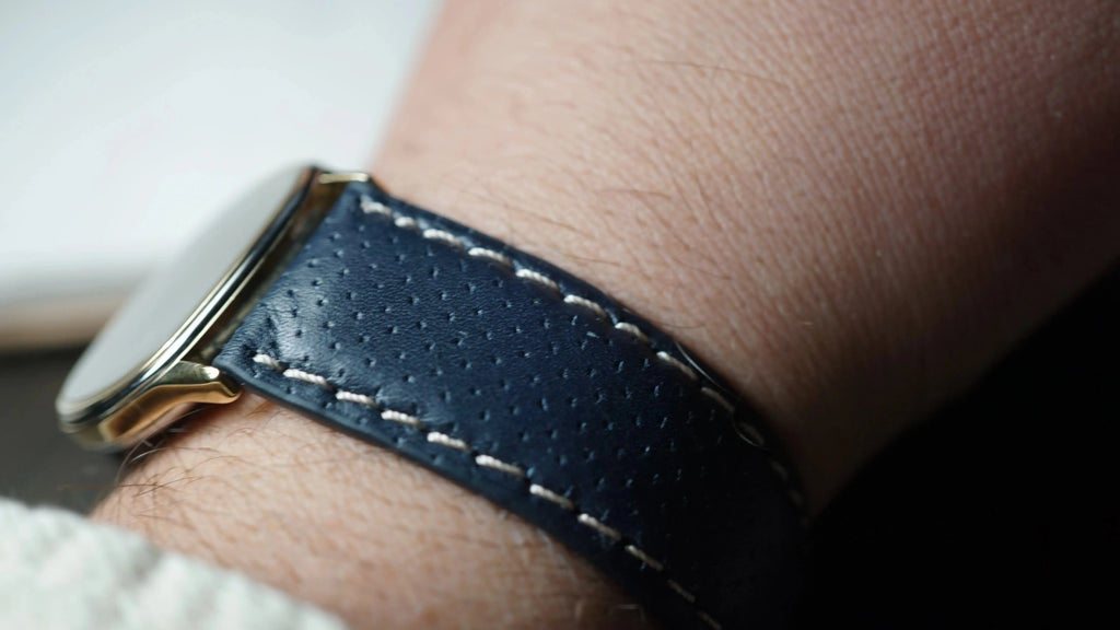 Omega De Ville – blue marine dial elegance dual tone - Fama Elegance Omega De Ville – blue marine dial elegance dual tone 