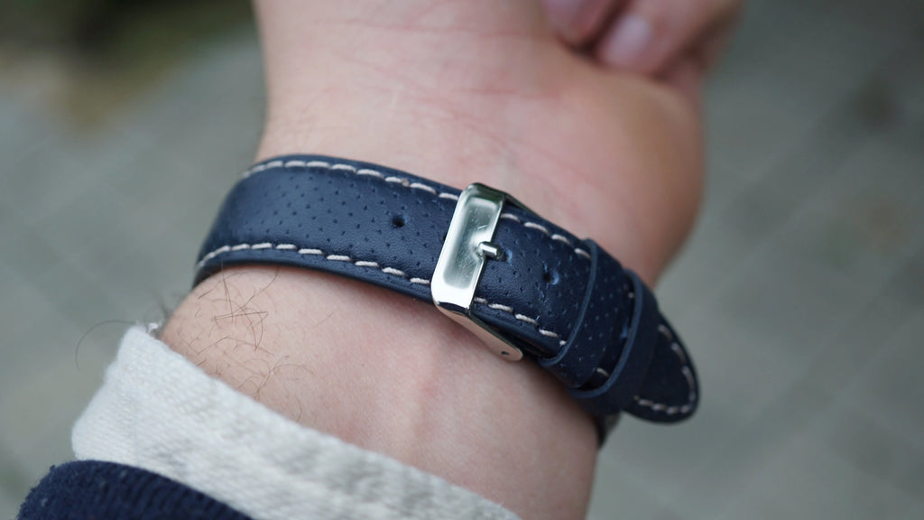 Omega De Ville – blue marine dial elegance dual tone - Fama Elegance Omega De Ville – blue marine dial elegance dual tone 