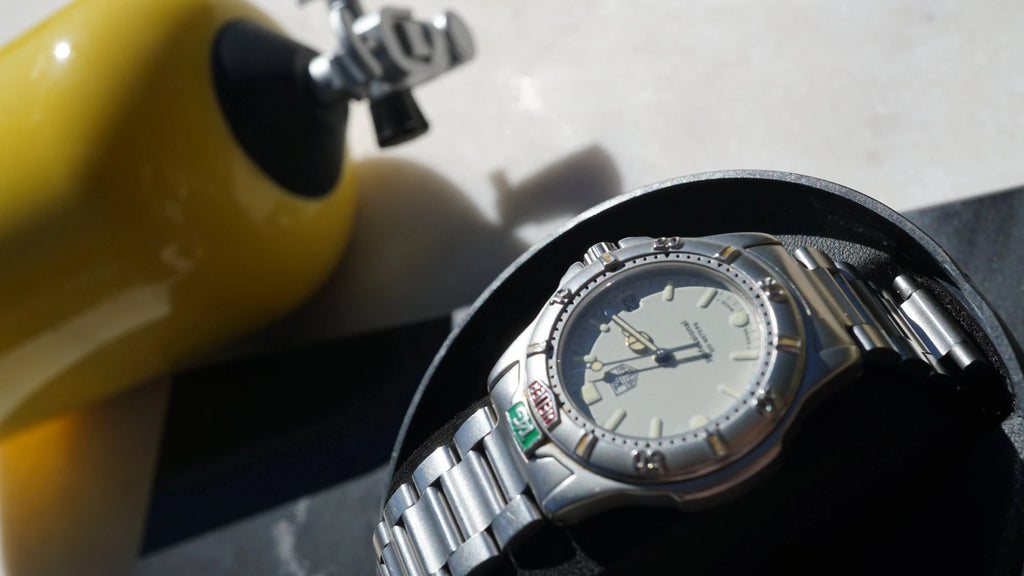 TAG Heuer Professional 4000 Series – White Dial – 41 mm – Fama Elegance