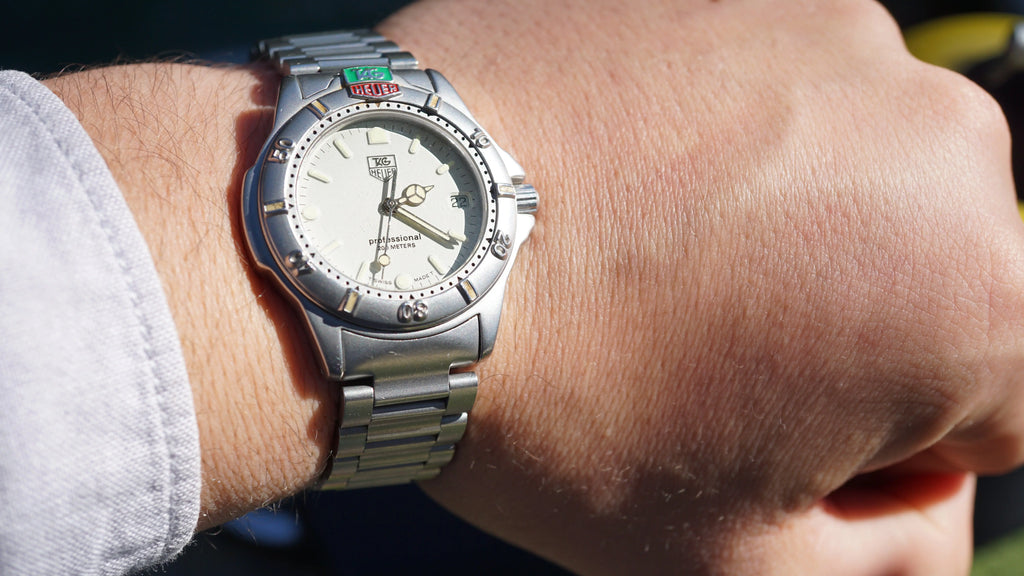 TAG Heuer Professional 4000 Series – White Dial – 37 mm Fama Elegance