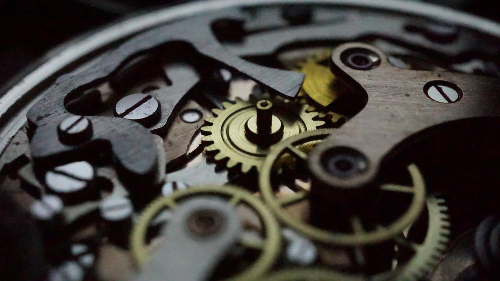 Monsegur Chronograph gent's 1960s – Rare White Waffle Dial – Swiss Vintage Fama Elegance