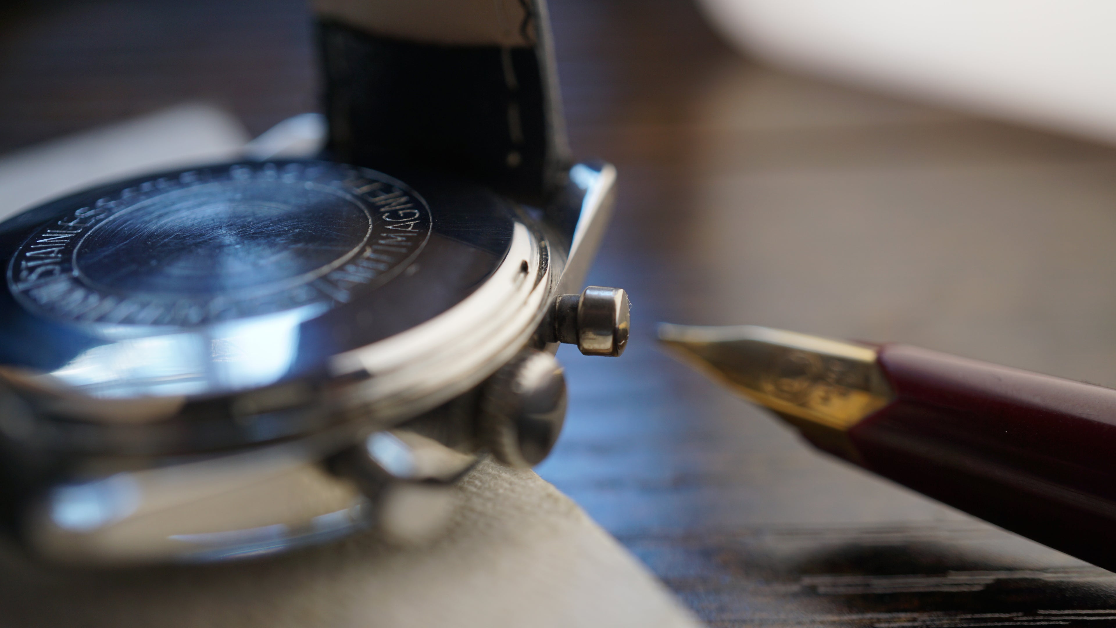 Monsegur Pilot Chronograph Swiss Telemeter – Landeron 51 Vintage Fama Elegance