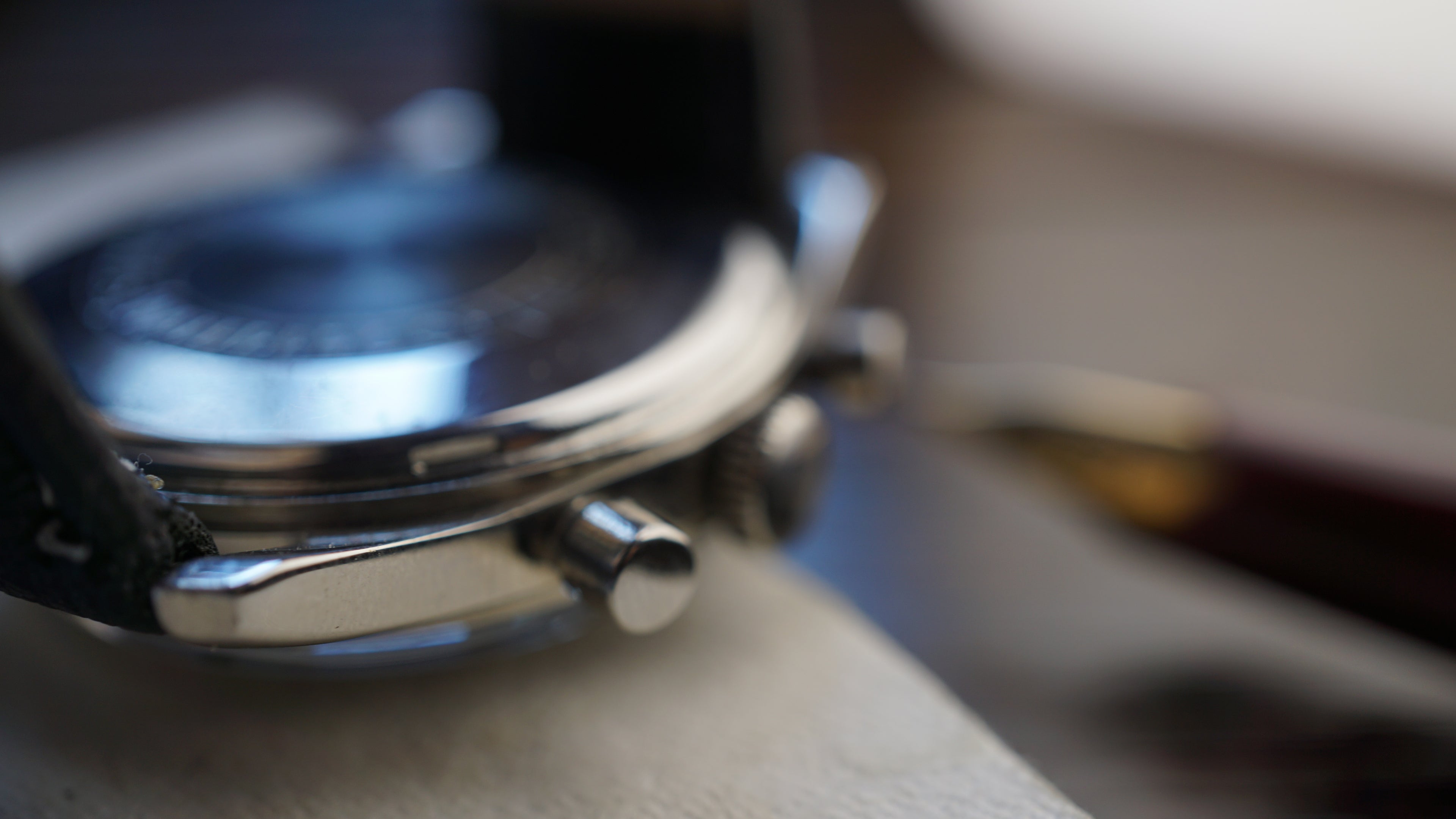 Monsegur Pilot Chronograph Swiss Telemeter – Landeron 51 Vintage Fama Elegance