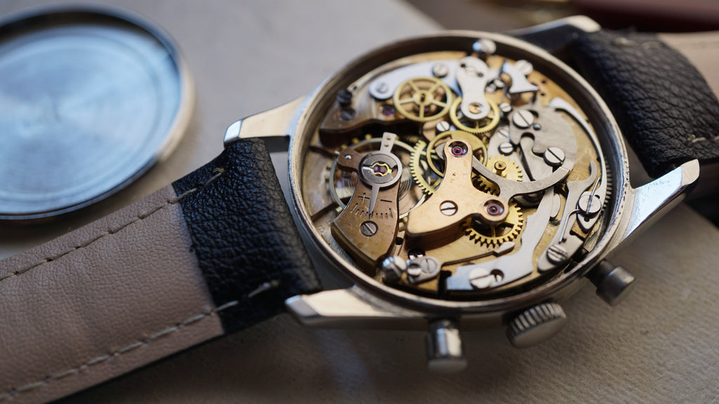 Monsegur Pilot Chronograph Swiss Telemeter – Landeron 51 Vintage Fama Elegance