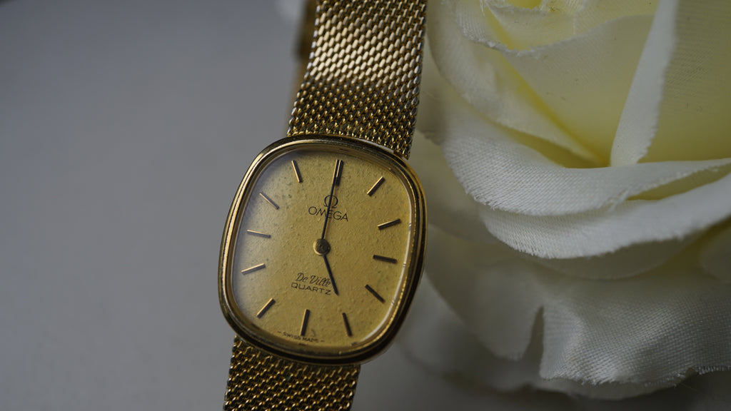 Omega De Ville Pin Up  Vintage – Relógio Clássico Original dos Anos 70 Fama Elegance