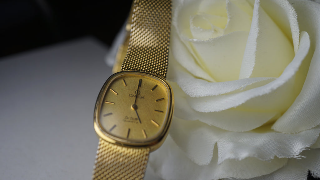 Omega De Ville Pin Up  Vintage – Relógio Clássico Original dos Anos 70 Fama Elegance
