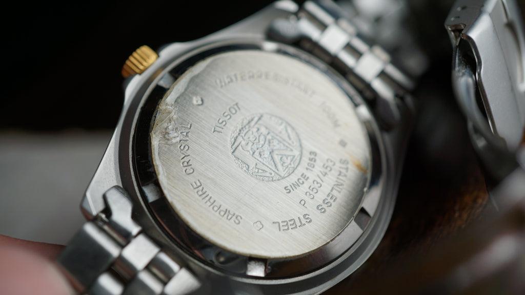 Tissot PR 100 Two-Tone Blue Dial – Full Set | Old New Stock Fama Elegance