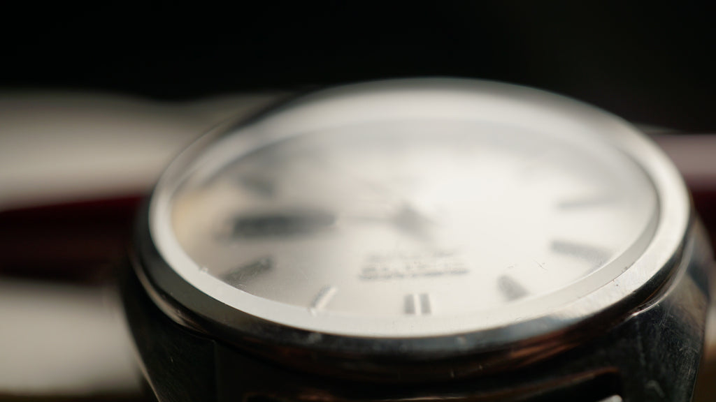 Seiko 5 Actus Automatic 1970s Vintage Watch – Sunburst Dial Japan Made Fama Elegance