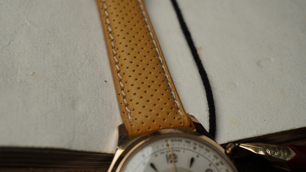 Chronograph swiss Aurore Bull Eye Pilot  – Vintage Swiss Craftsmanship Fama Elegance