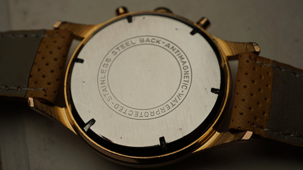 Chronograph swiss Aurore Bull Eye Pilot  – Vintage Swiss Craftsmanship Fama Elegance