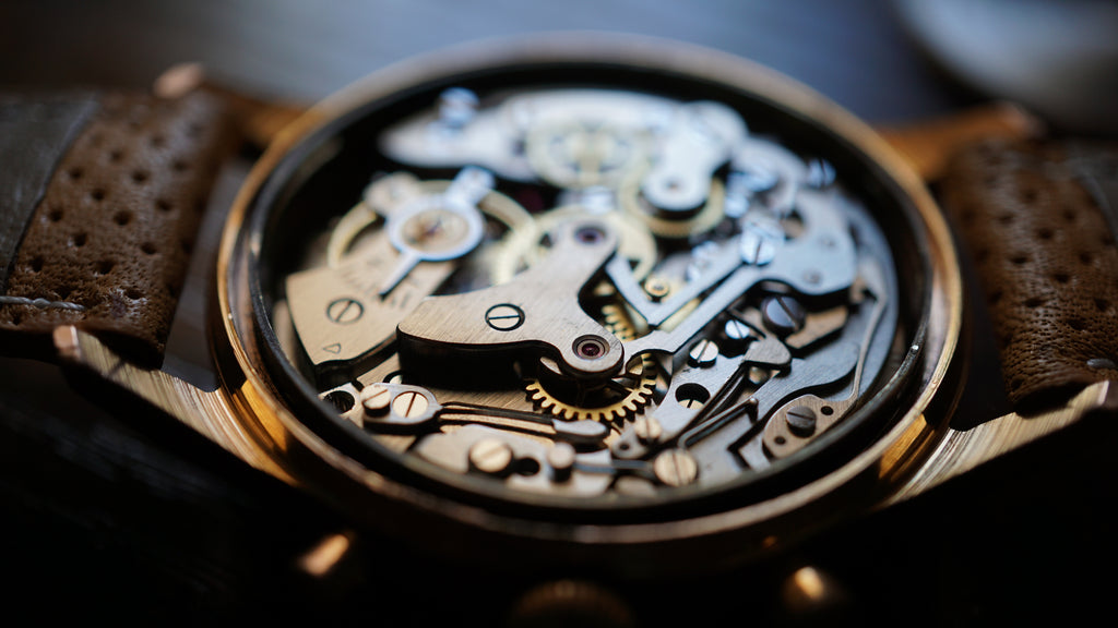 Chronograph swiss Aurore Bull Eye Pilot  – Vintage Swiss Craftsmanship Fama Elegance