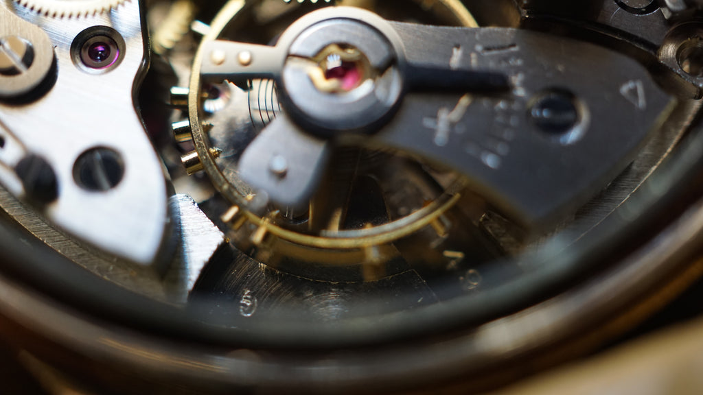Chronograph swiss Aurore Bull Eye Pilot  – Vintage Swiss Craftsmanship Fama Elegance