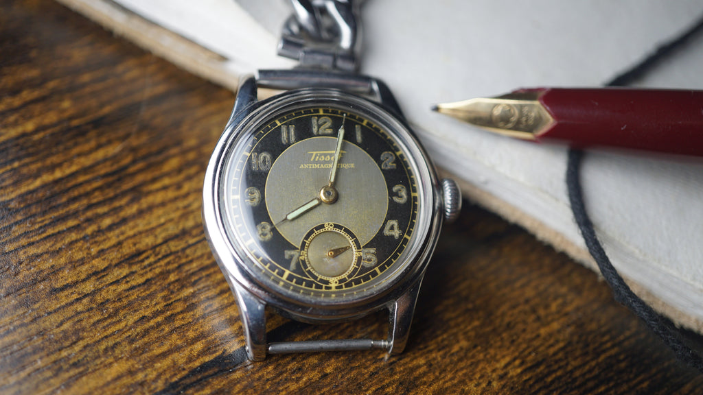 issot Antimagnetique "Bullseye" – Ref. 242 – Calibre 205 – Circa 1940s Fama Elegance