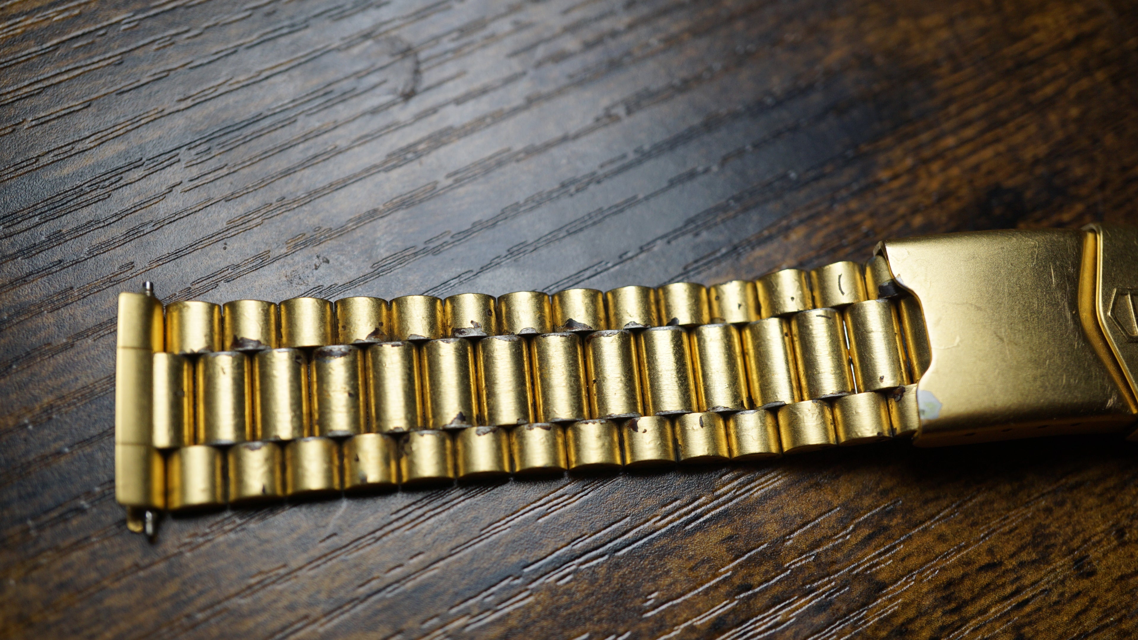 Original TAG Heuer 367/31 Stainless Steel & Gold Plated Watch Bracelet – 18mm Vintage Original TAG Heuer reference 367/31 Fama Elegance