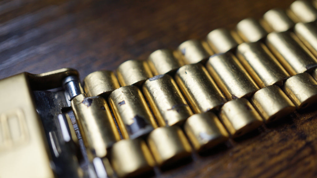 Original TAG Heuer 367/31 Stainless Steel & Gold Plated Watch Bracelet – 18mm Vintage Original TAG Heuer reference 367/31 Fama Elegance