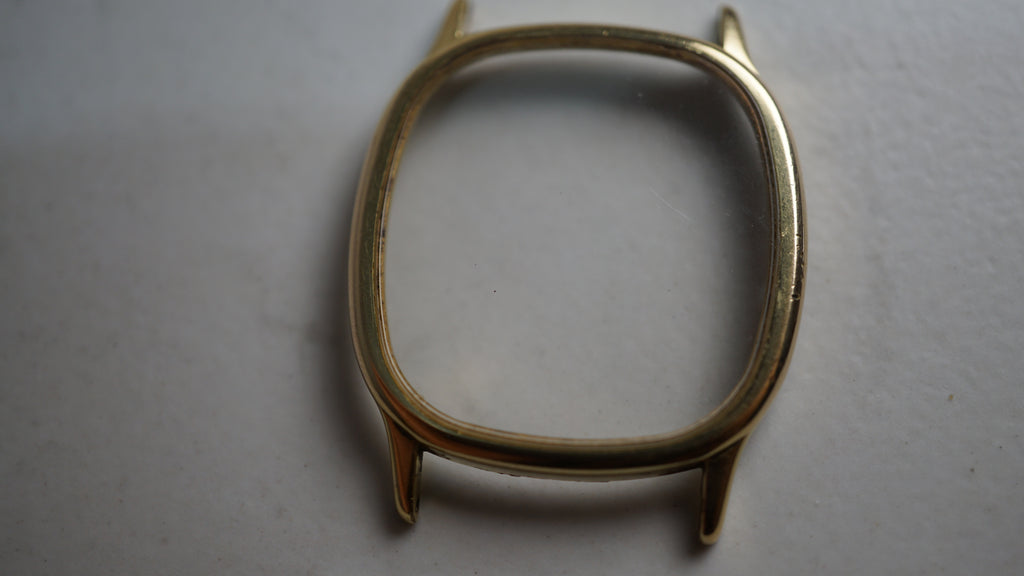 Original Omega De Ville Quartz Watch Case Ref. 1365 Fama Elegance