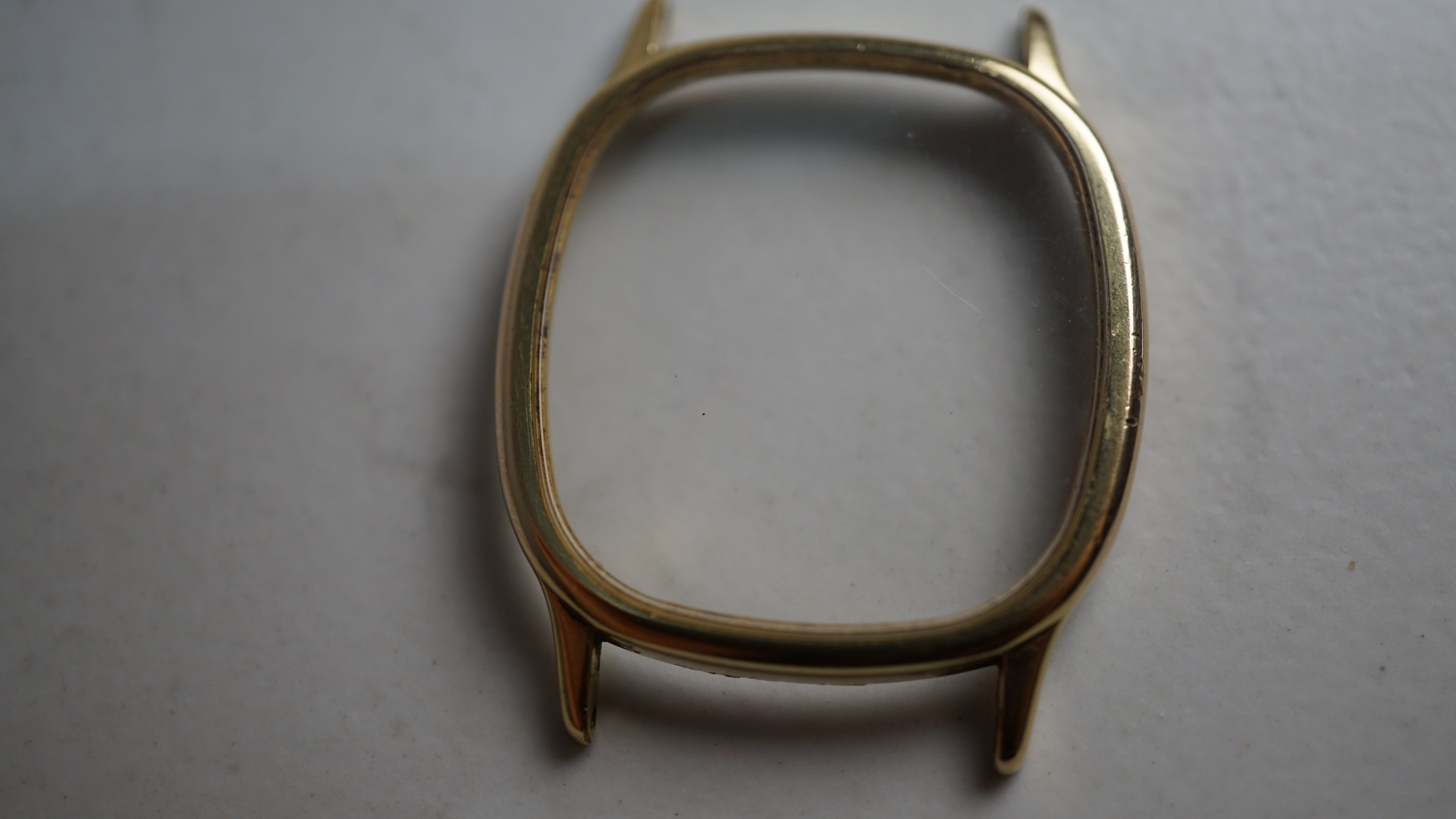 Original Omega De Ville Quartz Watch Case Ref. 1365 Fama Elegance