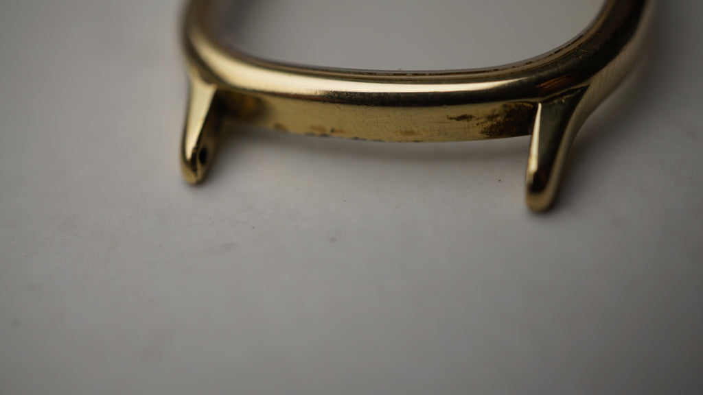 Original Omega De Ville Quartz Watch Case Ref. 1365 Fama Elegance