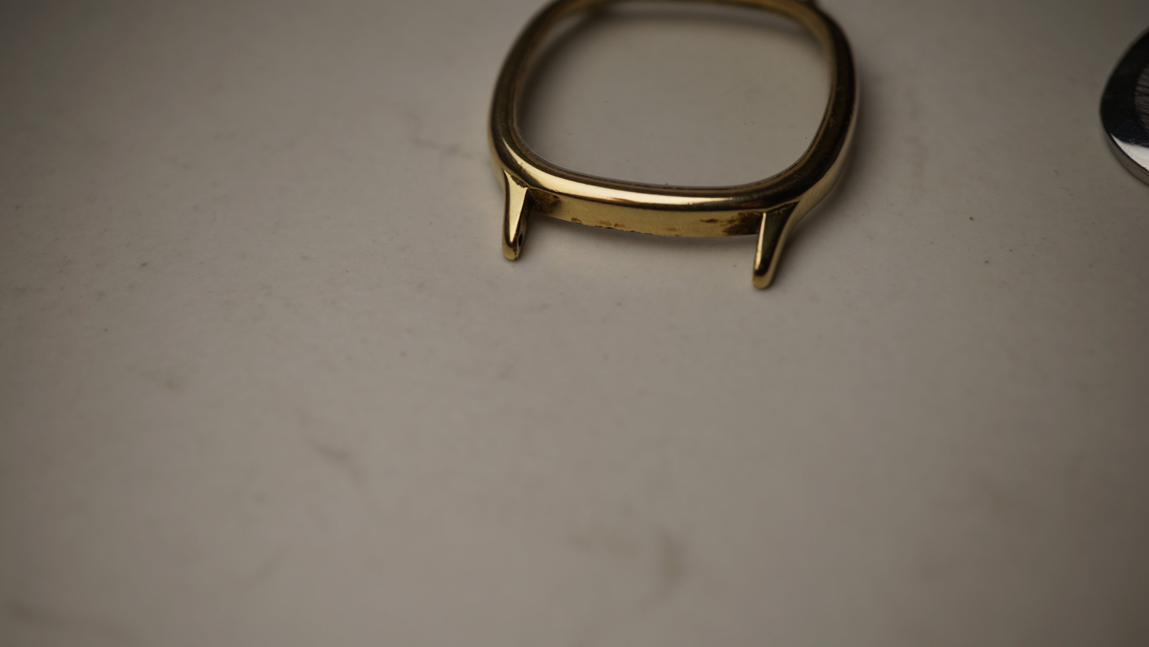 Original Omega De Ville Quartz Watch Case Ref. 1365 Fama Elegance
